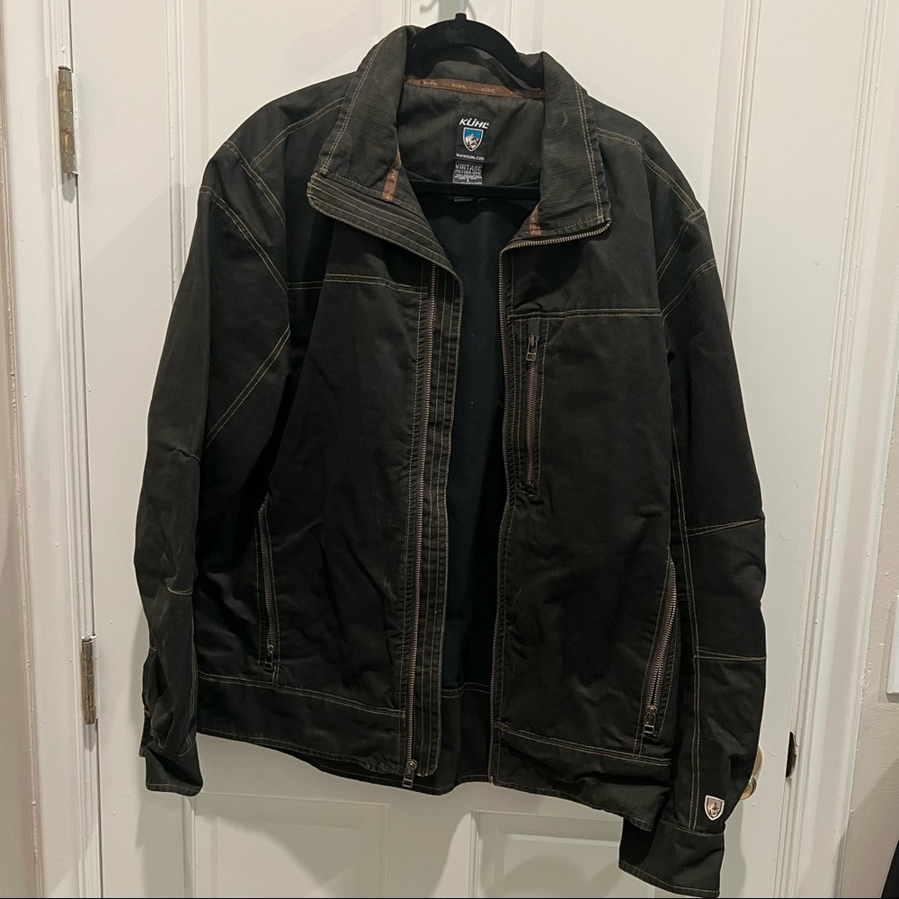 KUHL Men Vintage Patina Dye Jacket- Size L